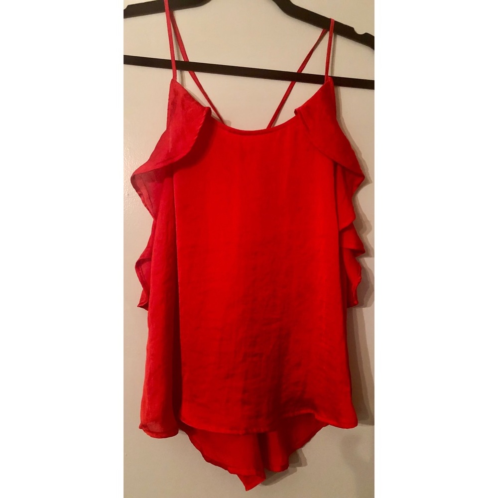 Red blouse